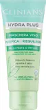 Clinians Hydra Plus — очищающая маска для лица с зелёной глиной, коллагеном и ромашкой, 75 мл — фото 1