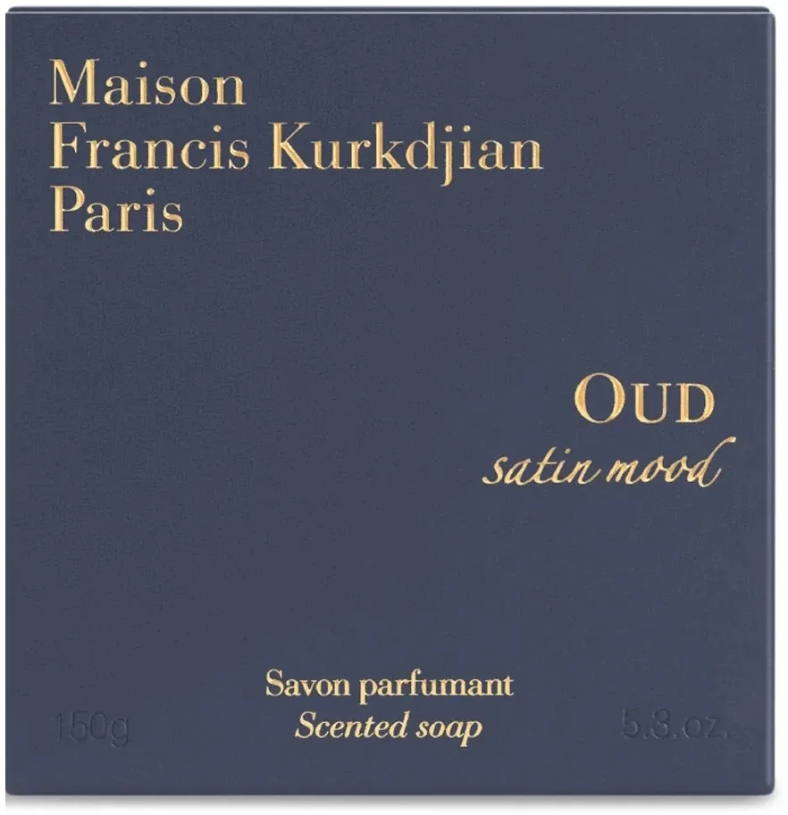 Мыло кусковое Maison Francis Kurkdjian Oud Satin Mood Scented Soap Bar ароматизированное, 150 г