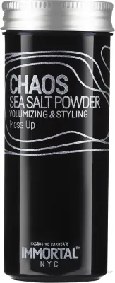 Пудра-воск для волос Immortal Nyc Chaos Sea Salt Powder для объёма, с морской солью, матовый эффект