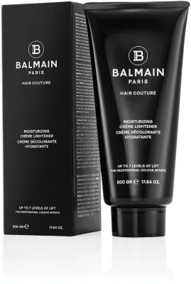 Balmain Paris Hair Couture Balmain Couleurs Couture Moisturizing Creme Lightener - Крем-осветлитель для волос Balmain Couleurs Couture увлажняющий, до 7 тонов осветления, с низким содержанием аммиака, защита и уход, 500 г