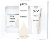 Набор Galeo Organic Donkey Milk крем для лица и крем для рук с ослиным молоком и маслом ши 50+75 мл — фото 1