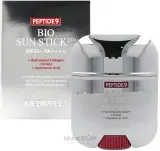 MEDIPEEL Medi Peel Peptide 9 Bio Sun Stick Pro SPF50+ PA+++ - Стик солнцезащитный Medi Peel Peptide 9 Bio Sun Stick Pro SPF50+ PA+++ для лица, с пептидным комплексом, 19 г — фото 3