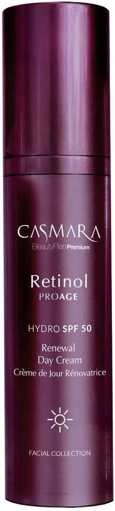 Крем для лица дневной Casmara Retinol Proage с ретинолом SPF 50 50 мл