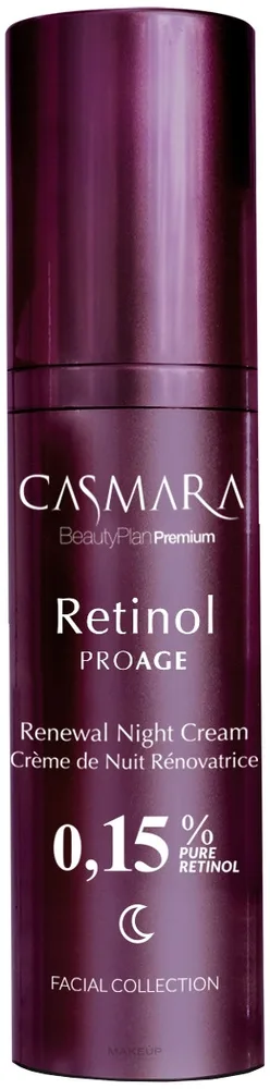 Крем для лица ночной Casmara Retinol Proage с ретинолом 0,15% 30 мл