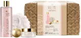 Набор для кожей тела Grace Cole Company Warm Vanilla из 5 средств гель кристаллы для ванны и уход — фото 1