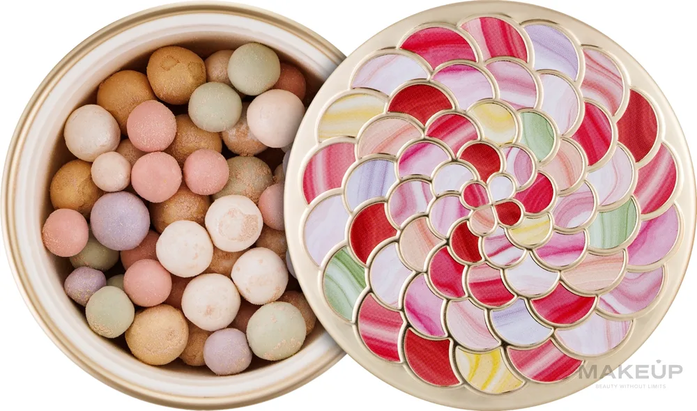 Пудра в шариках Guerlain Meteorites Light-Revealing Pearls, сияющая, 20 г, оттенок 02 - Rose