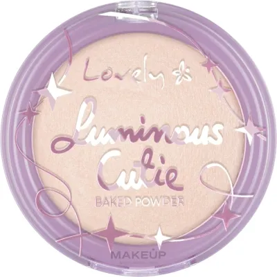 Запечённая пудра для лица Lovely Luminous Cutie Baked Powder с сиянием, 5 г