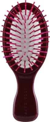 Овальная мини-щётка для волос Acca Kappa Oval Brush mini 7390 вишнёвый