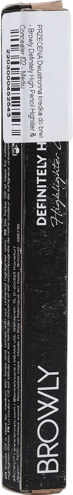 Карандаш для бровей Browly Definitely High Pencil