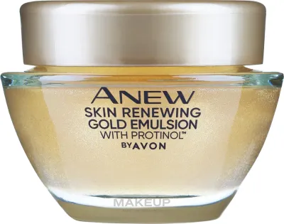 Avon Anew Skin Renewing Gold Emulsion with Protinol ночной крем-эмульсия для лица антивозрастной с частицами золота 50 мл