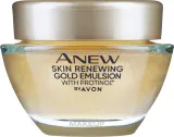 Avon Anew Skin Renewing Gold Emulsion with Protinol ночной крем-эмульсия для лица антивозрастной с частицами золота 50 мл — фото 1