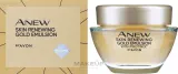 Avon Anew Skin Renewing Gold Emulsion with Protinol ночной крем-эмульсия для лица антивозрастной с частицами золота 50 мл — фото 2