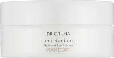 Патчи под глаза Farmasi Dr.Tuna Lumi Radiance Hydrogel Eye Patches гидрогелевые, с лопаткой, 30 шт