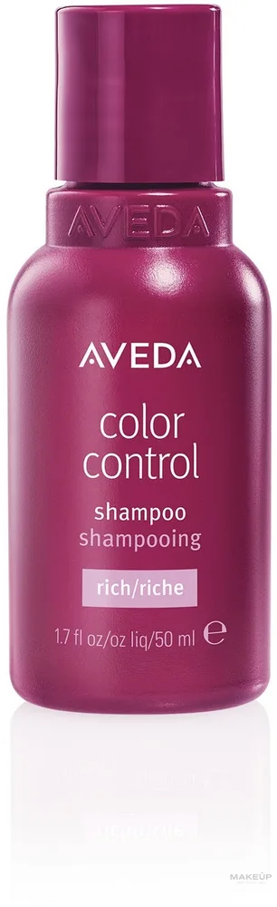 Шампунь для окрашенных волос Aveda Color Control Rich Shampoo, интенсивный, защищающий цвет, 50 мл / 200 мл