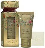 Набор для ухода за телом Scottish Fine Soaps Spiced Apple Festive Treats масло для тела 50 мл и мыло 40 г — фото 1