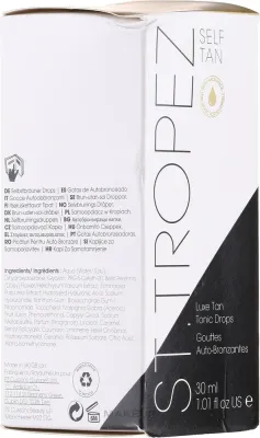 St. Tropez PRZECENA! Samoopalające serum do twarzy - Автозагар-сыворотка для лица St.Tropez Self Tan Luxe Glow Drops 30 мл