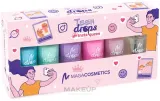 Набор лаков для ногтей Maga Cosmetics Teen Drops InstaQueen V.02 быстросохнущие, 6 лаков по 6 мл — фото 1