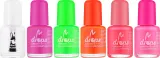 Набор лаков для ногтей Maga Cosmetics Teen Drops Rockstar V.01 быстросохнущие, мини-формат, 6 лаков по 6 мл — фото 2
