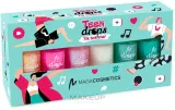 Набор лаков для ногтей Maga Cosmetics Teen Drops Tik Tok Star V.02 быстросохнущие, мини-формат, 6 лаков по 6 мл — фото 1