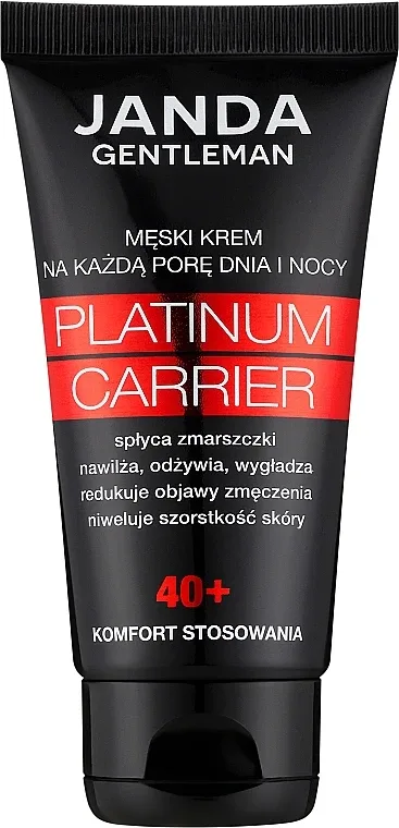 Крем для лица Janda Gentleman Platinum Carrier мужской от морщин 40+ 50 мл