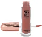 Sosu by SJ Błyszczyk do ust - Блеск для губ Sosu Cosmetics Let Them Talk Lip Pigment Gloss пигментированный, с кремовой текстурой, 3,7 мл, оттенок Birthday Suit — фото 1