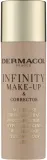 Тональное средство и корректор Dermacol Infinity Make-up 2 в 1, водостойкое, SPF 15, 20 мл, оттенок 1.5 - Ivory — фото 1