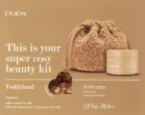 Набор для тела Pupa Teddyland Milk And Coffee Beans сахарный скраб молока и кофейных зерен и косметичка 150 мл — фото 1