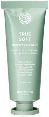 Увлажняющая экспресс-маска для волос Maria Nila True Soft Booster для сухих волос, масло ши, масло моринги, экстракт бамбука, 50 мл