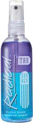 Спрей для тела Radical Tan Super Dark для солярия интенсивный загар 165 мл