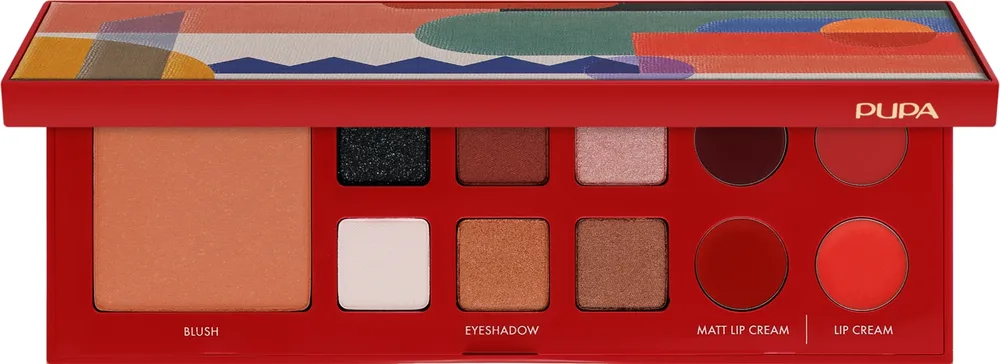 Палетка для макияжа глаз и лица Pupa Pupart S Palette, оттенок 003