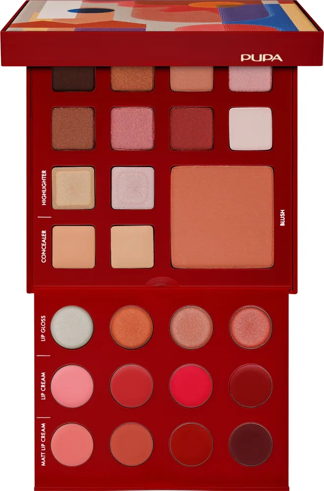 Палетка для макияжа глаз и лица Pupa Pupart M Palette, оттенок 003