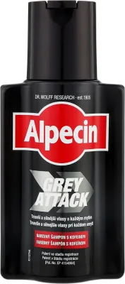 Шампунь для мужчин Alpecin Grey Attack Shampoo, для кожи головы и волос