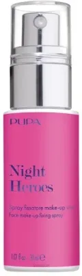 Спрей для фиксации макияжа Pupa Night Heroes Face Make-Up Fixing Spray на водной основе, 30 мл