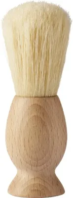 Помазок для бритья Acca Kappa Beechwood Superior Silver Badger Shaving Brush, натуральный ворс, большой, 1 шт