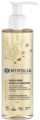 Centifolia Golden Nectar In-Shower Body Oil масло для тела для применения в душе с органическим маслом камелии 195 мл