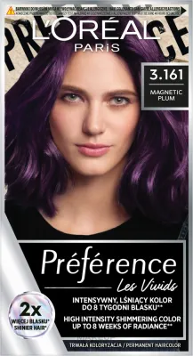 Краска для волос L'Oreal Paris Preference Les Vivids Permanent Haircolor стойкая, яркие цвета