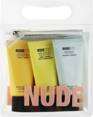 Набор Nudestix 3 Step Citrus Renew крем-маска 60 мл гель для умывания 60 мл и пилинг для лица 60 мл