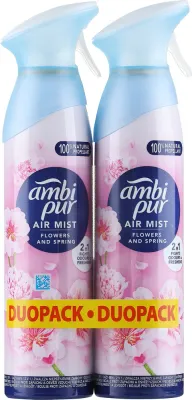 Набор освежителей воздуха Ambi Pur Flowers And Spring 2 шт по 185 мл
