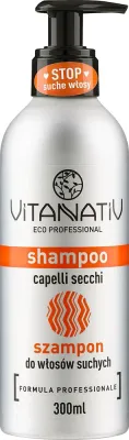 Шампунь для сухих волос Vitanativ Dry Hair Shampoo с экстрактами кокоса и миндаля, 300 мл