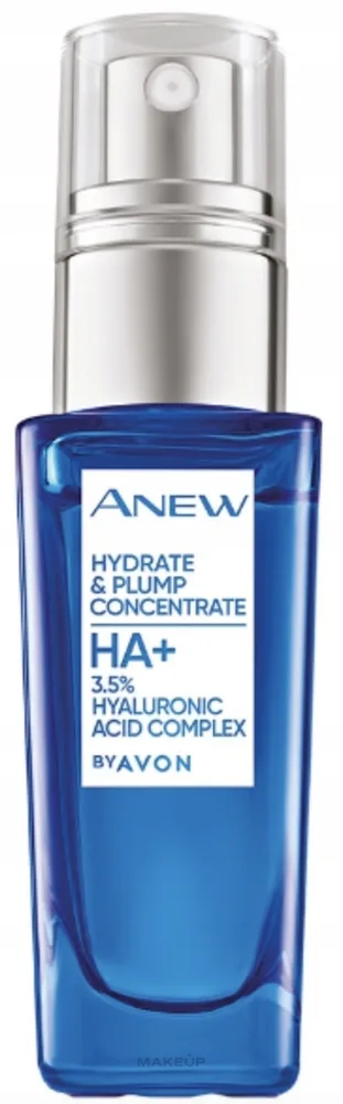 Avon Anew Hydrate Plump Concentrate 3.5% Hyaluronic Acid Complex сыворотка для лица увлажняющая с гиалуроновой кислотой 30 мл