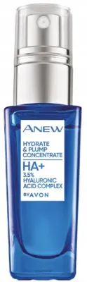 Avon Anew Hydrate Plump Concentrate 3.5% Hyaluronic Acid Complex сыворотка для лица увлажняющая с гиалуроновой кислотой 30 мл