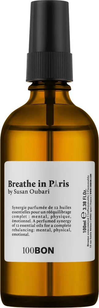 Спрей ароматический для тела 100BON Breathe In Paris эфирные масла 100 мл