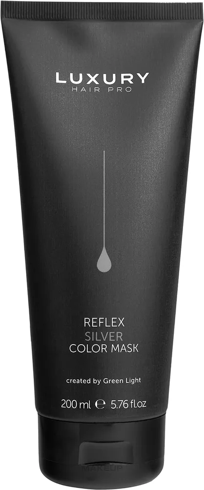 Маска для волос Green Light Luxury Hair Pro Reflex Color Mask тонирующая, для окрашенных волос, 200 мл, оттенок Silver