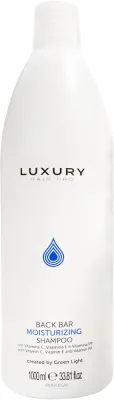 Шампунь Green Light Back Bar Moisturizing увлажняющий, с витаминами C и E, для сухих и повреждённых волос, 1000 мл