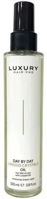 Жидкие кристаллы для волос Green Light Luxury Hair Pro Day By Day Linseed Crystals Oil с маслом семян льна, 100 мл