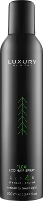 Лак для волос Green Light Luxury Hair Pro Flexi Eco Hair Spray сильной фиксации, без газа, с алоэ, 300 мл