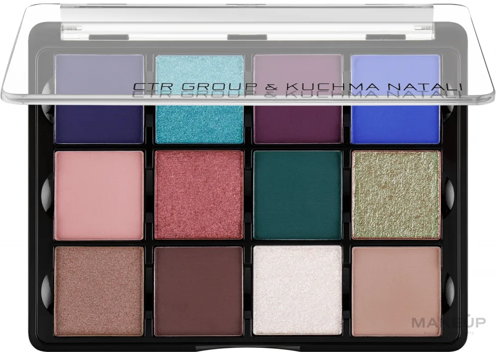 Палетка теней для век CTR Vintage Eye Shadow Palette 12 оттенков