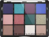 Палетка теней для век CTR Vintage Eye Shadow Palette 12 оттенков — фото 2