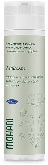 Шампунь для волос Mohani Roots Mokosza Balancing Shampoo, балансирующий, для жирных волос и чувствительной кожи головы