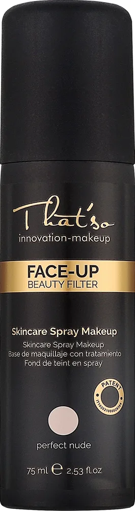 That's So Korygujący spray do twarzy - База под макияж That'so Face-Up Beauty Filter Perfect Nude